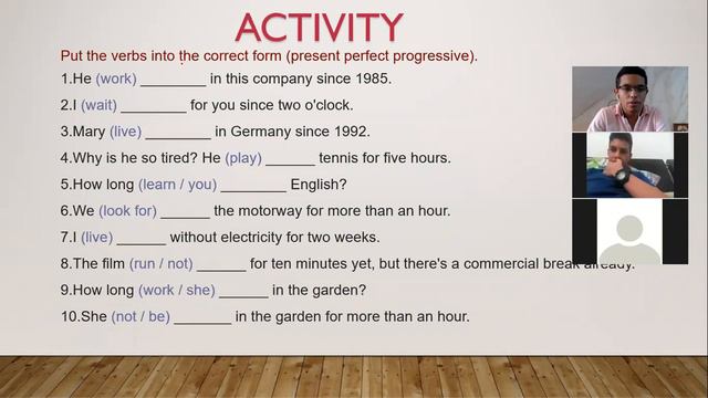 zoom_9_present perfect смотреть онлайн