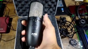 AKG P420  Condensor microphone Unboxing 2022