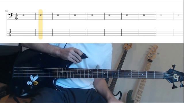 Creek Mary's Blood by Nightwish - Bass Cover (tablature & notation included) смотреть онлайн