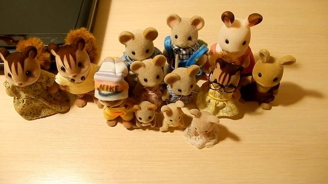 Моя  коллекция Sylvanian Families