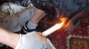 Чистим берцы по армейски.