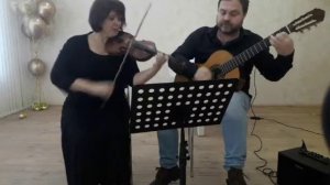 Шотландская мелодия. Дуэт скрипка и гитара.