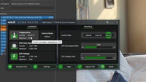 Ryzen CPU temperature Fix with Ryzen Master (Cooler Temperature at Same Performence)
