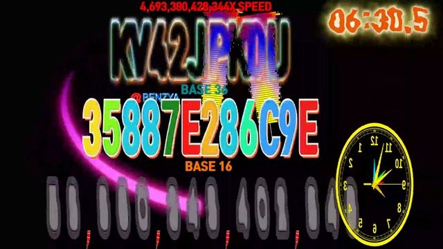 [Speedfeeling] MAX_SAFE_INTEGER  9007199254740991  countdown timer  alarm?