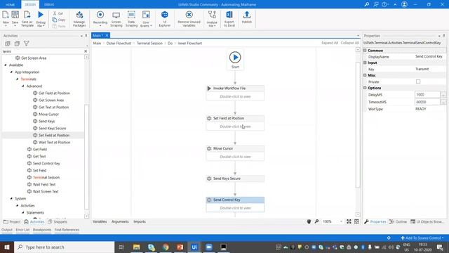 Mainframe Automation using UiPath смотреть онлайн