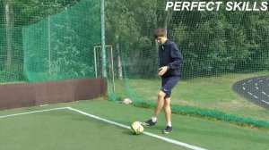 Как бить рабоной. Обучение удару "Рабона"| Rabona - football tutorial