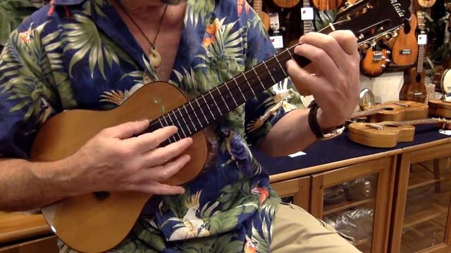 "Something Stupid" on Alulu Jacaranda Brazilian Rosewood Cedar Tenor #3316 @ Ukulele Mania, Tokyo смотреть онлайн