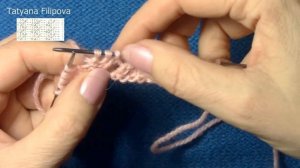 Ажурные дорожки спицами, схема