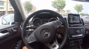 Автоматическая парковка Mercedes GLE 350 (2018)