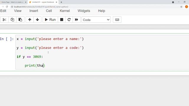 input function in python