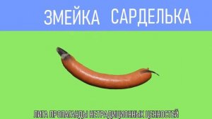 Змейка сарделька