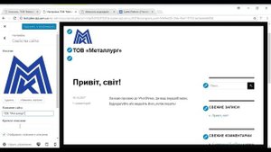 Урок 3. Установка логотипа, фавиконки и изображения заголовка сайта на Wordpress.