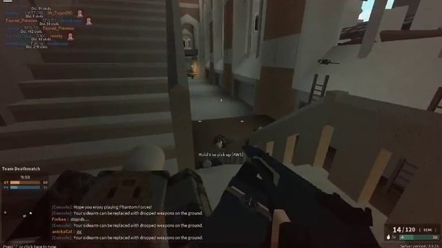 Играю в роблокс с другом на карте Phantom Forces смотреть онлайн