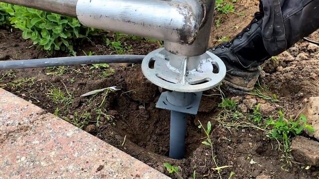 Ландшафтные опоры для садовых светильников