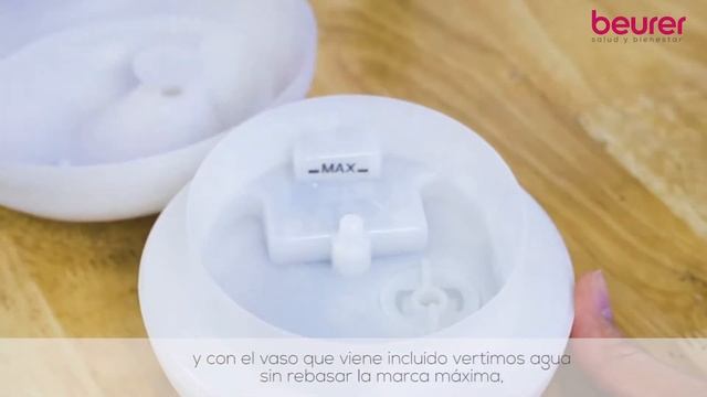 Difusor de aroma LA20 con luz LED смотреть онлайн