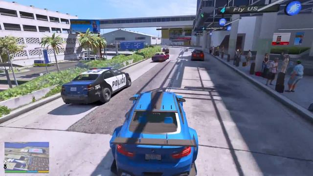 КУДА УЕЗЖАЕТ ПОЛИЦИЯ В ГТА 5? (GTA 5) смотреть онлайн