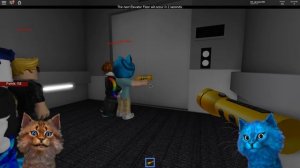 БАЛДИ, СЛЕНДЕР, ФНАФ, СОНИК В СТРАШНОМ ЛИФТЕ В РОБЛОКС! КОТИК ИГРОМАН / КОТЁНОК ЛАЙК Roblox Elevato