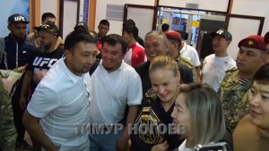 Чемпионка UFC ВАЛЕНТИНА ШЕВЧЕНКО вернулась на РОДИНУ