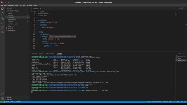 05. Kubernetes beginner Creating out first pod