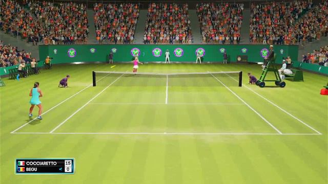 Elisabetta Cocciaretto   vs   Irina-camelia Begu | 🏆 ⚽ Wimbledon 2022  Round 2     (06/29/2022) 🎮
