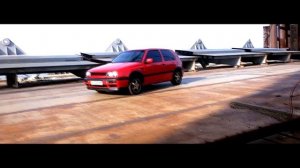 VW Golf 3 | Kornev TV | promo video burnout | gti 1.8 | Подольский мост