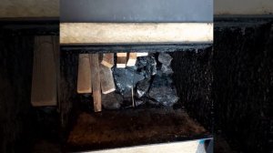 Пробую топить другим углём, котёл #2 (Горняк)