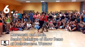 TOP 10 Morenasso & Anais MOST VIEWED KIZOMBA/SEMBA DEMOS ON YOUTUBE