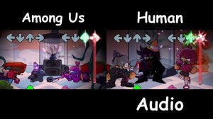 Pretender Among Us Vs Human IMPOSTOR V4   FNF