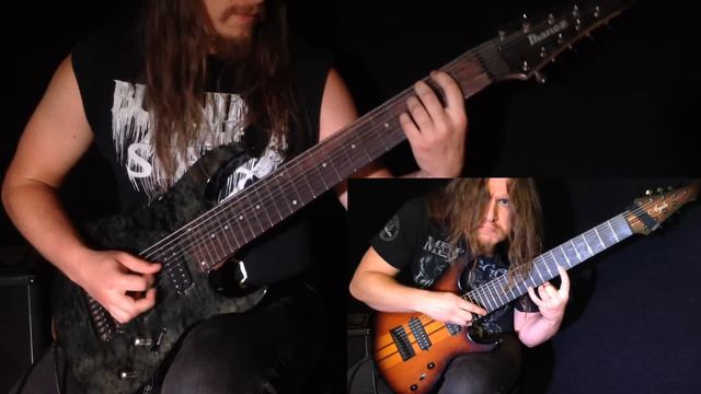 MESHUGGAH "CLOCKWORKS" GUITAR COVER + LEAD смотреть онлайн