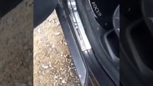 Хромированные молдинги на стекла дверей Ford Focus 3