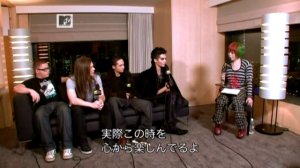 18.01.2011 - MTV Japan Mega Vector  - Interview with Tokio Hotel