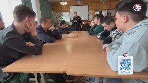 Встреча студентов судостроительного колледжа с ветераном СВО (Дежурный по городу. 5 марта 2024)