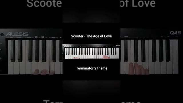 Scooter - The Age of Love (Terminator 2 theme) cover