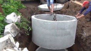 Автономная канализация. ЖБ кольца