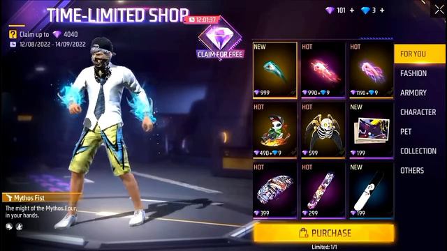 Titan Scar Return, M1887 Skin Event, Emote Capsule Event, Lol Emote Return | Free Fire New Event