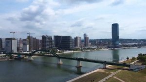 Beograd na vodi   DRON panorama Beograda kod Savskog mosta   Beograd i nova panorama   juli 2022