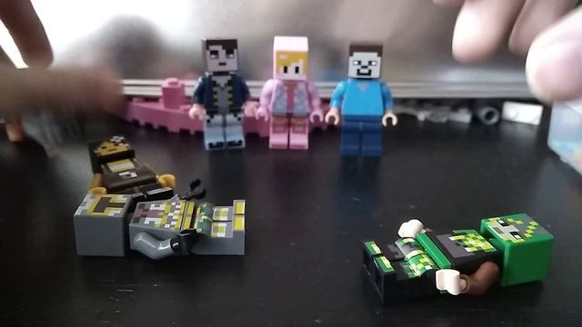 Обзор поделки, минифигурок и аксессуаров Майнкрафт смотреть онлайн