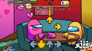 FNF VS IMPOSTOR PINK AND YELLOW ON DATE DEMO