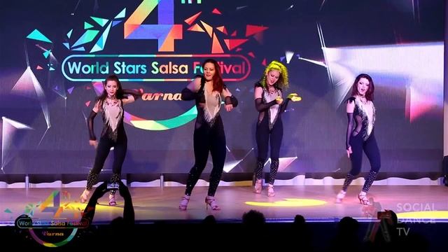 Revelation Dance Project (Bulgaria) – Bachata Show | 4th World Stars Salsa Festival смотреть онлайн