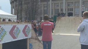 20130501 Петя Бондарь (открытый чемпионат Москвы кикскутер)
