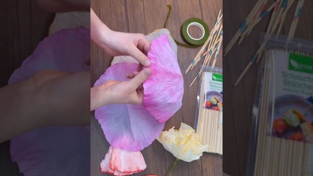 Цветы для мамы!  Цветы на праздник своими руками. Blumen für Mutti! Flowers for mom!