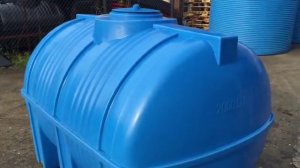 Горизонтальный бак емкость для воды G -2000 - Полимер Групп