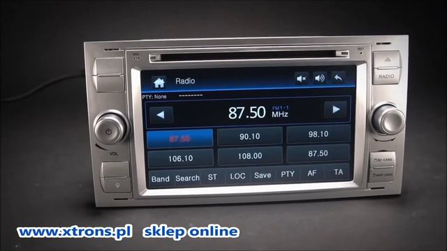 Nawigacja -Ford z Tunerem Radia DAB+ , Win CE 6 0 www.xtrons.pl смотреть онлайн