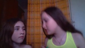 Моё первое видео, нам с подругой нечего делать