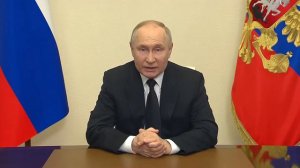 Владимир Путин обратился к россиянам после теракта в крокус-сити-холл.