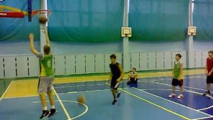 Тренеровка по баскетболу