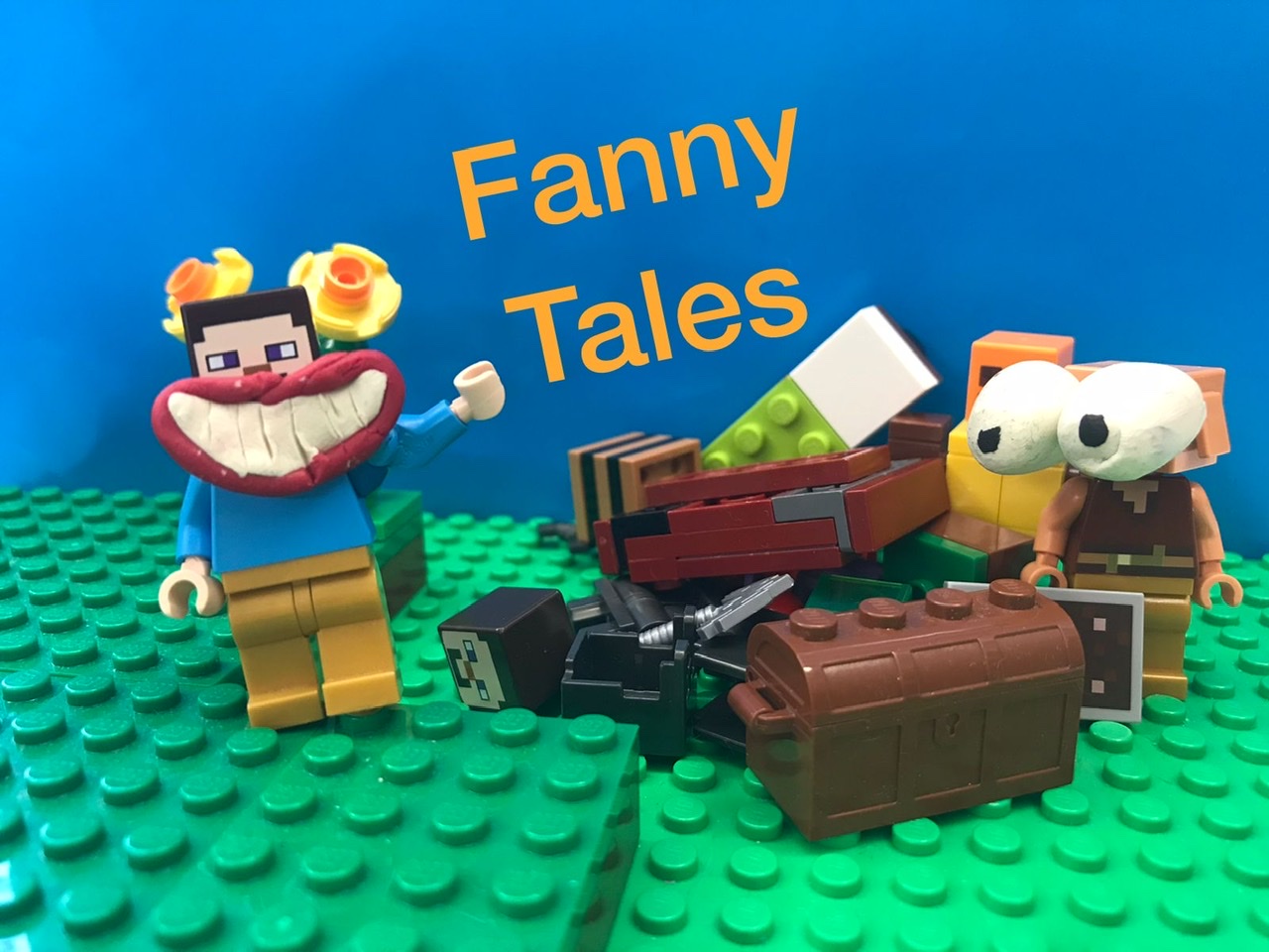 LEGO Minecraft Fanny tales season 1 series 4 Trading with a Piglin- Лего Майнкрафт сезон 1 серия 4