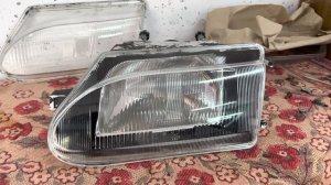 ДОРАБОТКА ОПТИКИ 2114, СТРОГИЙ ВИД, ПОКРАСИЛ ВНУТРЯНКУ ФАР, ПОМЕНЯЛ ЛЭД ТУМАНКИ.