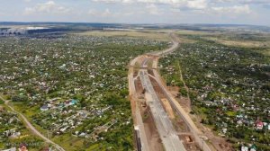 Строительство автомагистрали Центральная - пересечение с Ракитовским шоссе / город Самара/ Russia