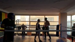 Спаринг тяжей. Правила К-1.Одесса Legion TEAM.